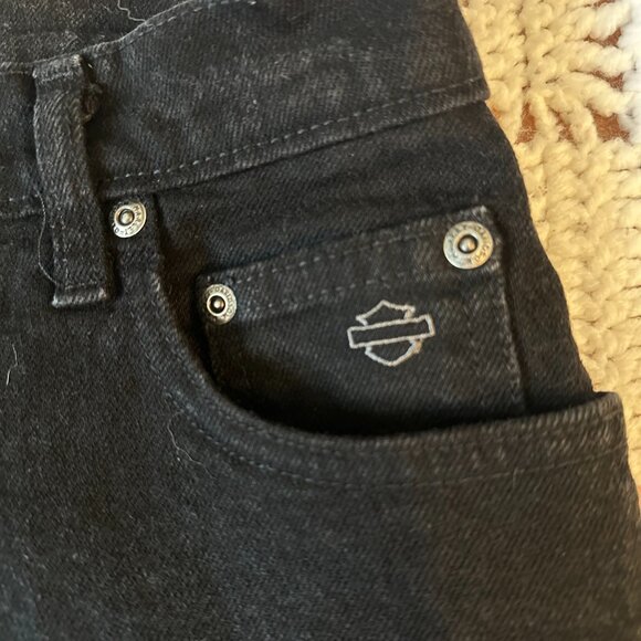 Womens Harley-Davidson Straight Leg Riding Jeans - Picture 3 of 6